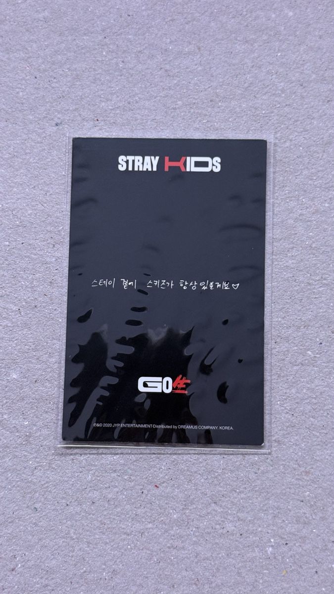 Sammelbilder & Trading cards: Stray Kids GO LIVE Lee Know Photocard – Neu (gemäss Beschreibung) aus Meggen von awk_nkn7 1