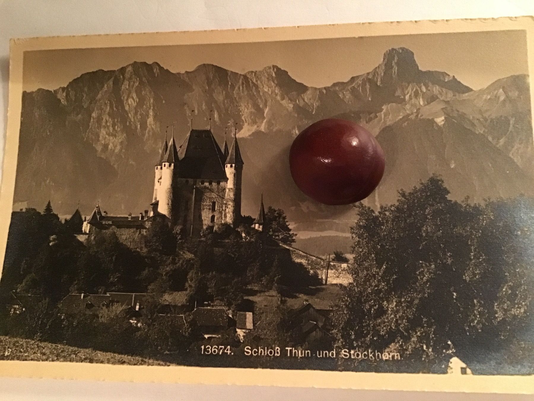 Cartoline postali: Schloss Thun – Usato da Thierachern venduto da sweden08