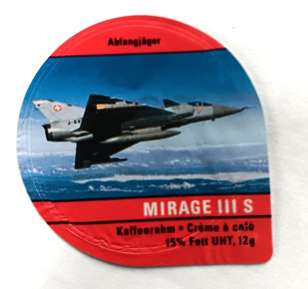 Coperchi dei cremini per caffè: PS Serie 15/94 Schweizer Flugwaffe – Usato da Matzingen venduto da zingana
