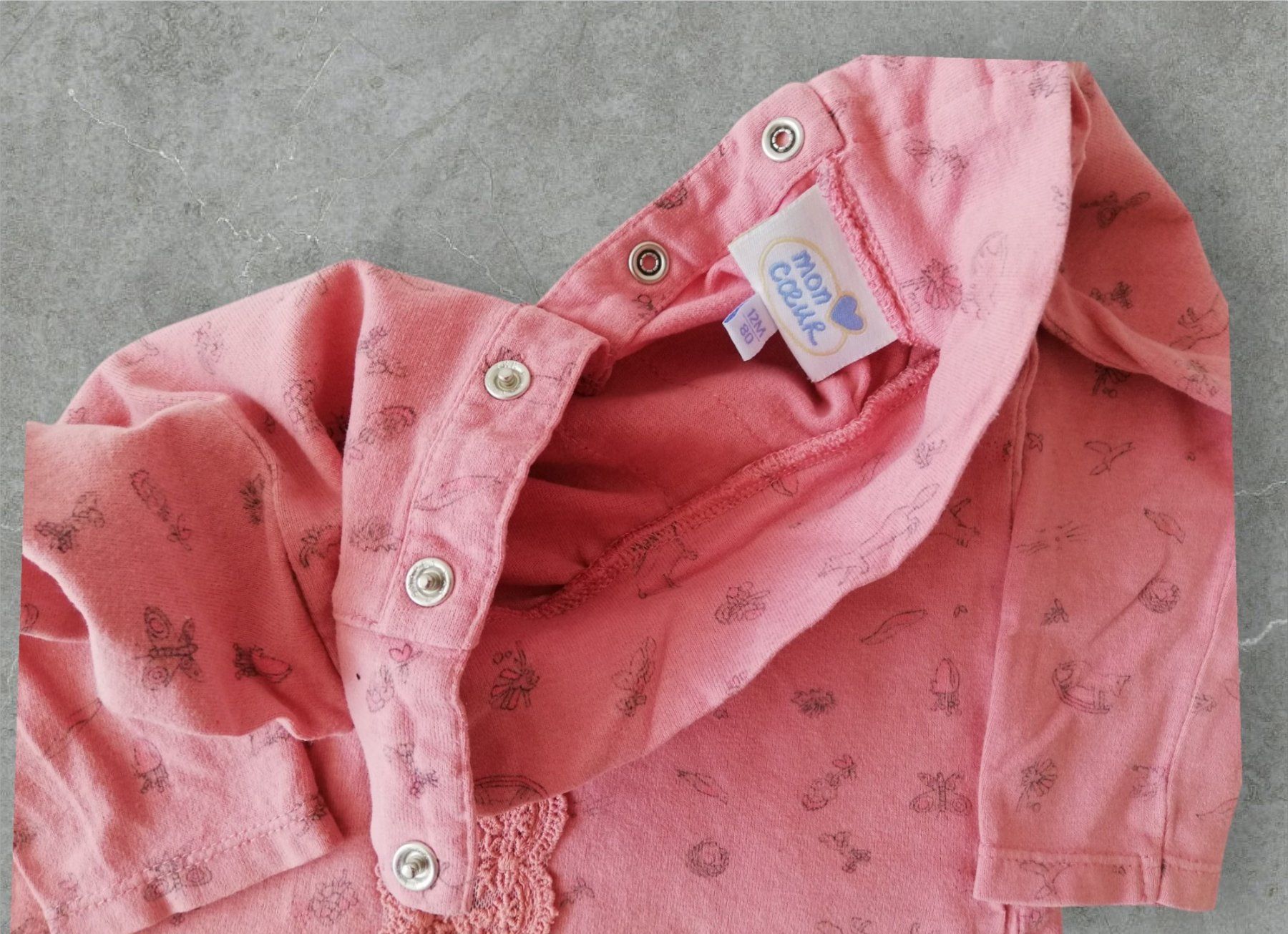 Maglioni & Felpe: Langarmshirt mit Stehkragen, Gr. 80 – Usato da Basel venduto da Nofretete39 1