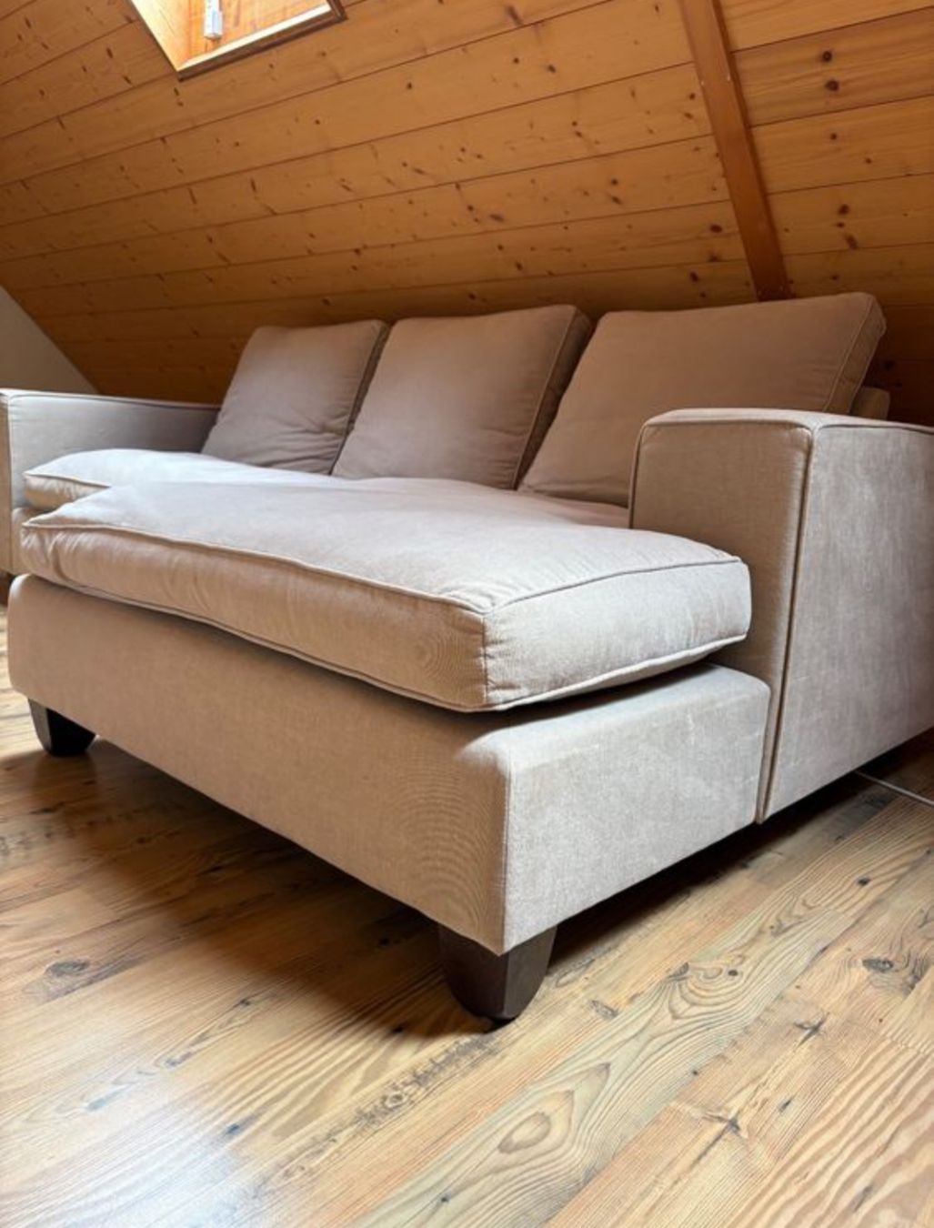 Sofas:  Beige Ecksofa – D'occasion à Bern par emi_hd2p