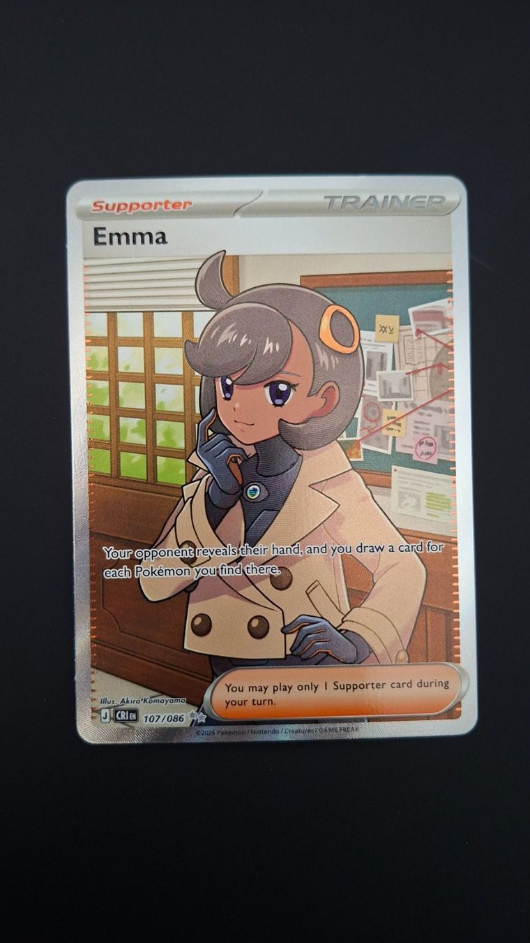 Pokémon Sammelbilder & Trading cards: Emma #107 Chaos Rising EN – Gebraucht aus Biasca von Sara_Poke123