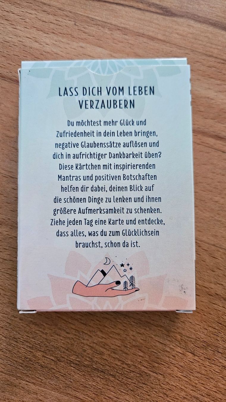 Karten: Karten "Dankbarkeits-Mantras" – Neu (gemäss Beschreibung) aus Root von Trinali 1
