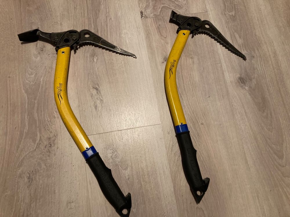 Grivel Kletterausrüstungen: Eisgeräte Grivel Wings Hammer und Schaufel – Gebraucht aus Rothenthurm von jeisi99 1