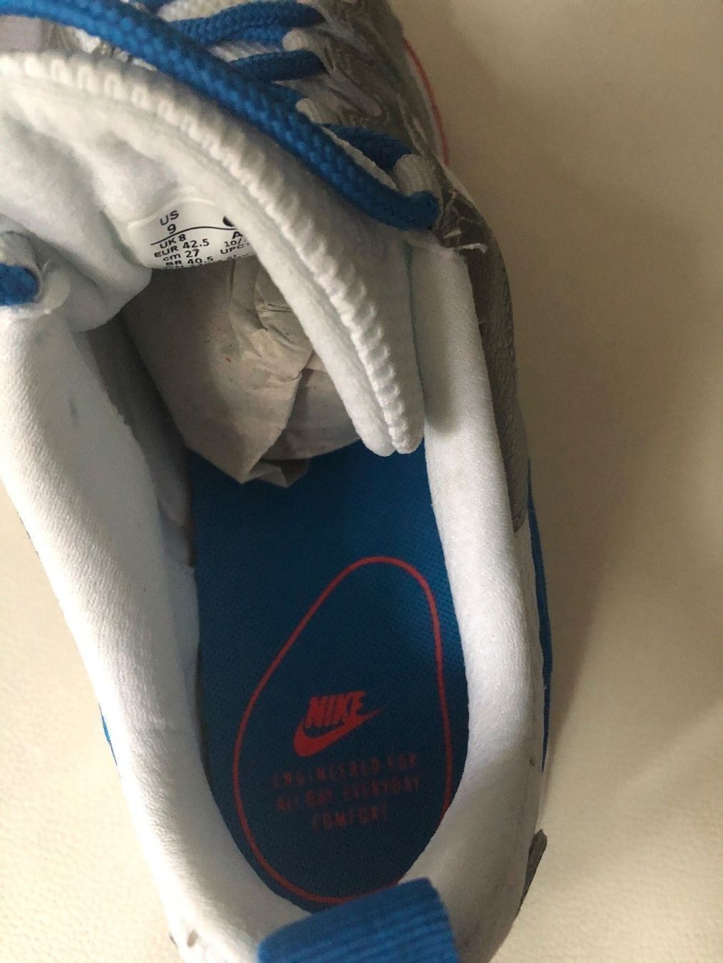 Nike Herrenschuhe: NIKE Air Heights Sneaker, weiss Gr. 42 – Neu und originalverpackt aus Luzern von falena01 7