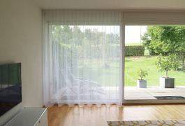 Tagesvorhang pro Meter Stoff