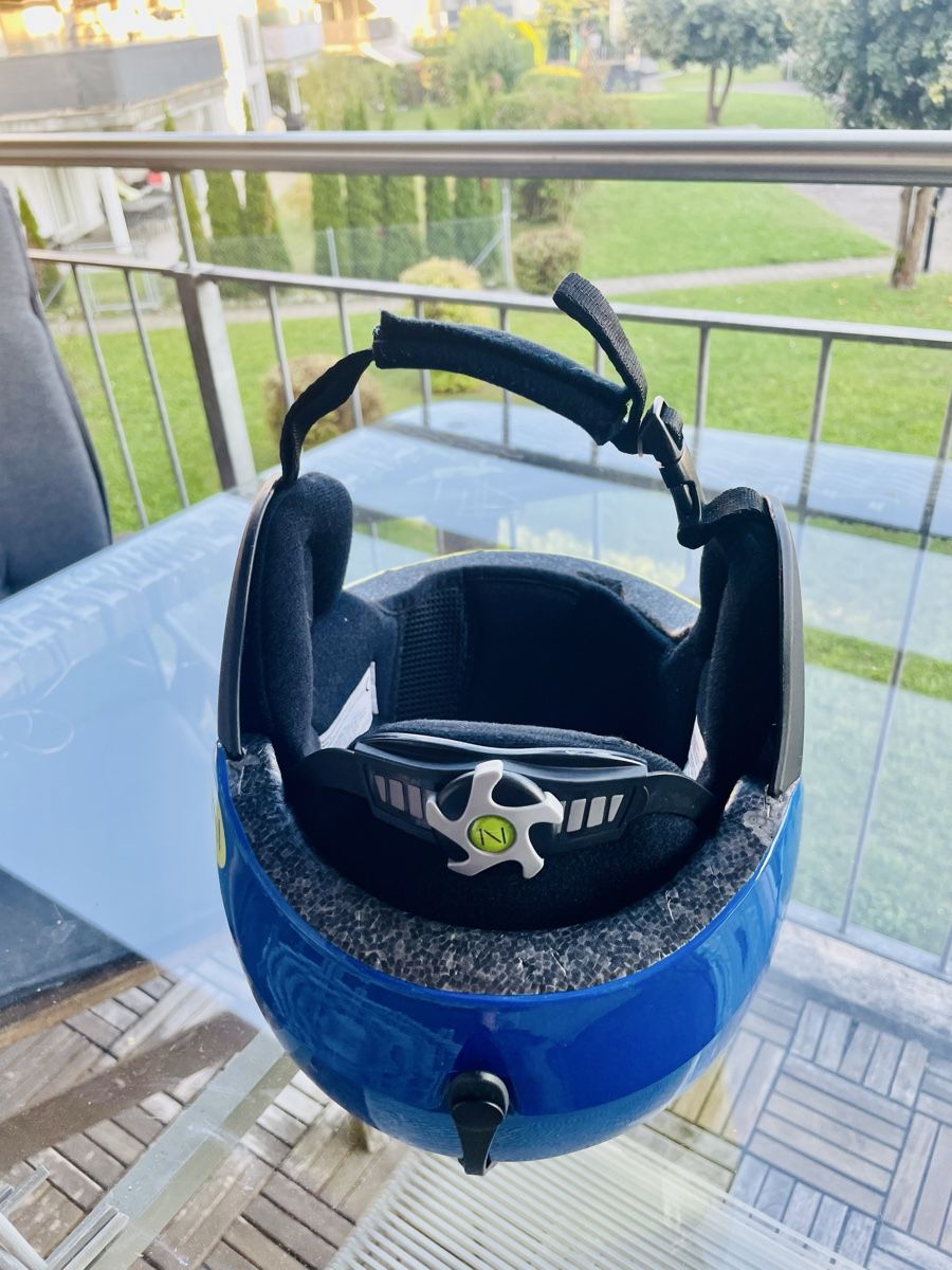 Decathlon Sci: Neuwertiger Skihelm von Ochsner gelb/blau, Grösse S – Usato da Bassersdorf venduto da Athens80 3