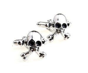 Gemelli: Manschettenknöpfe - Totenkopf – Nuovo e nell'imballaggio originale da Buchs SG venduto da Skullep 1
