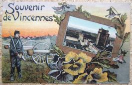 AK SOUVENIR DE VINCENNES