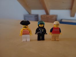 3 x Minifigure LEGO, vintage