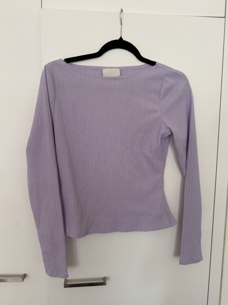 Reformation Top: Reformation Wiley Knit Top Lavender Size S – Usato da Uster venduto da b4x_ric 5