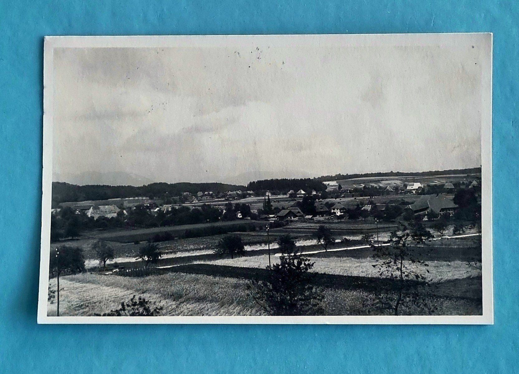 Cartoline postali: Bollodingen - Dorfansicht um 1951 – Usato da Rothrist venduto da RROENK