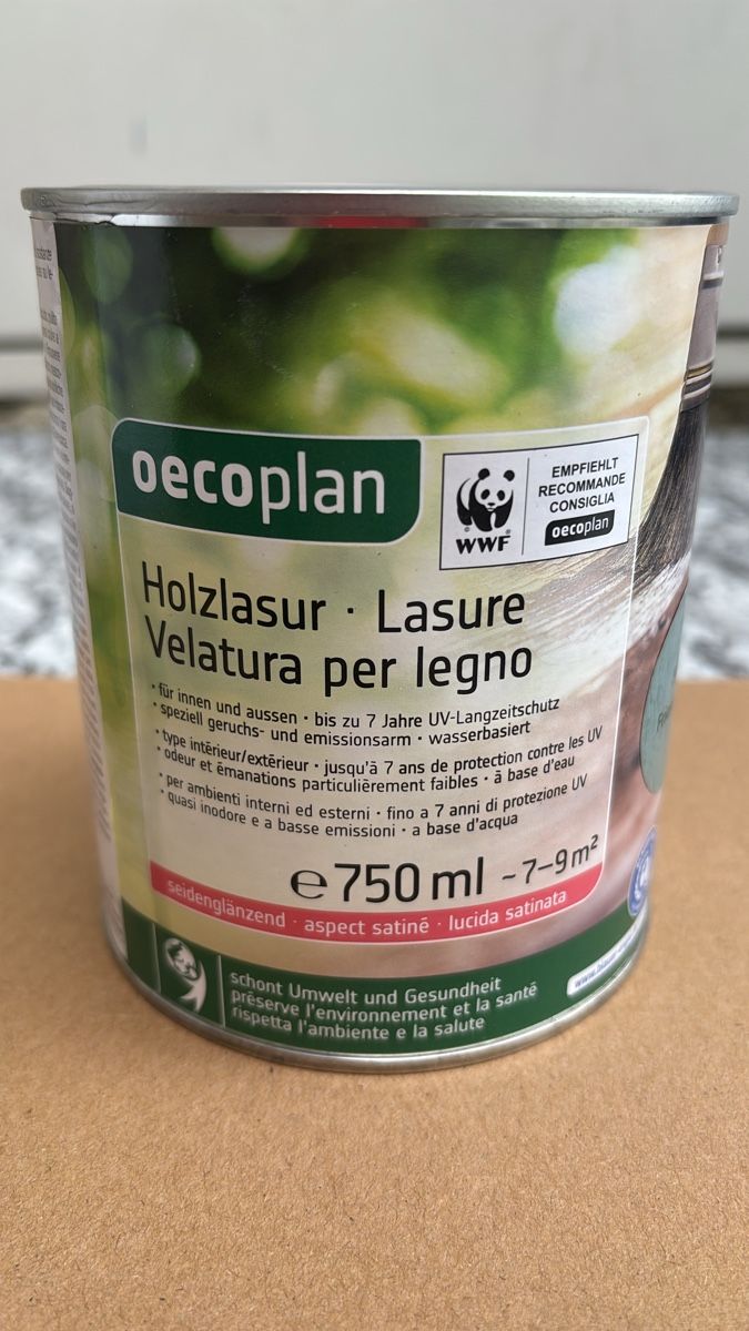 Colori: Oecoplan Holzlasur, 750 ml, NEU – Nuovo (secondo la descrizione) da Uitikon Waldegg venduto da AlePfi