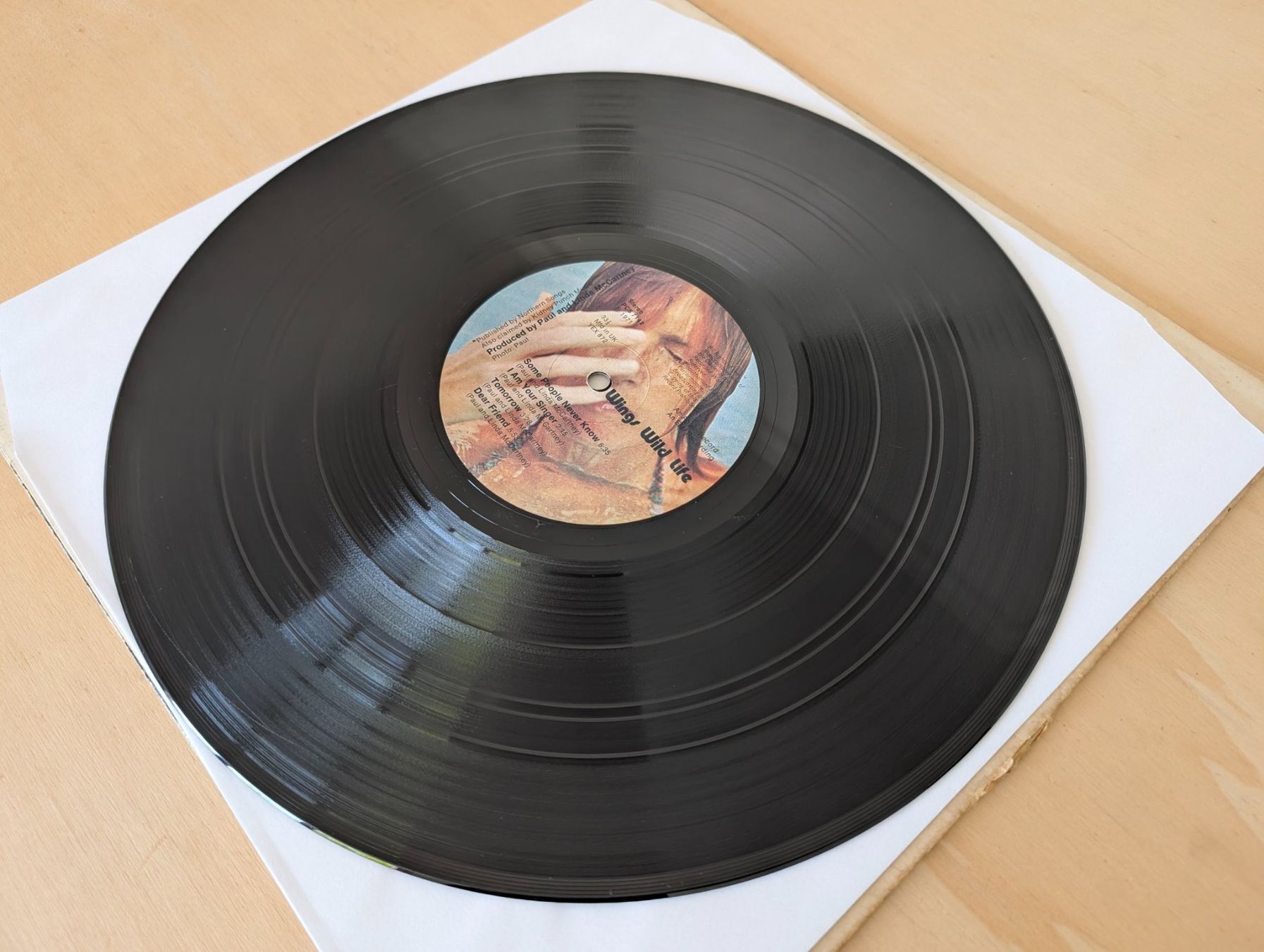Dischi in vinile: Wings – Wild Life  UK 71 – Usato da Ebikon venduto da kisuM 4