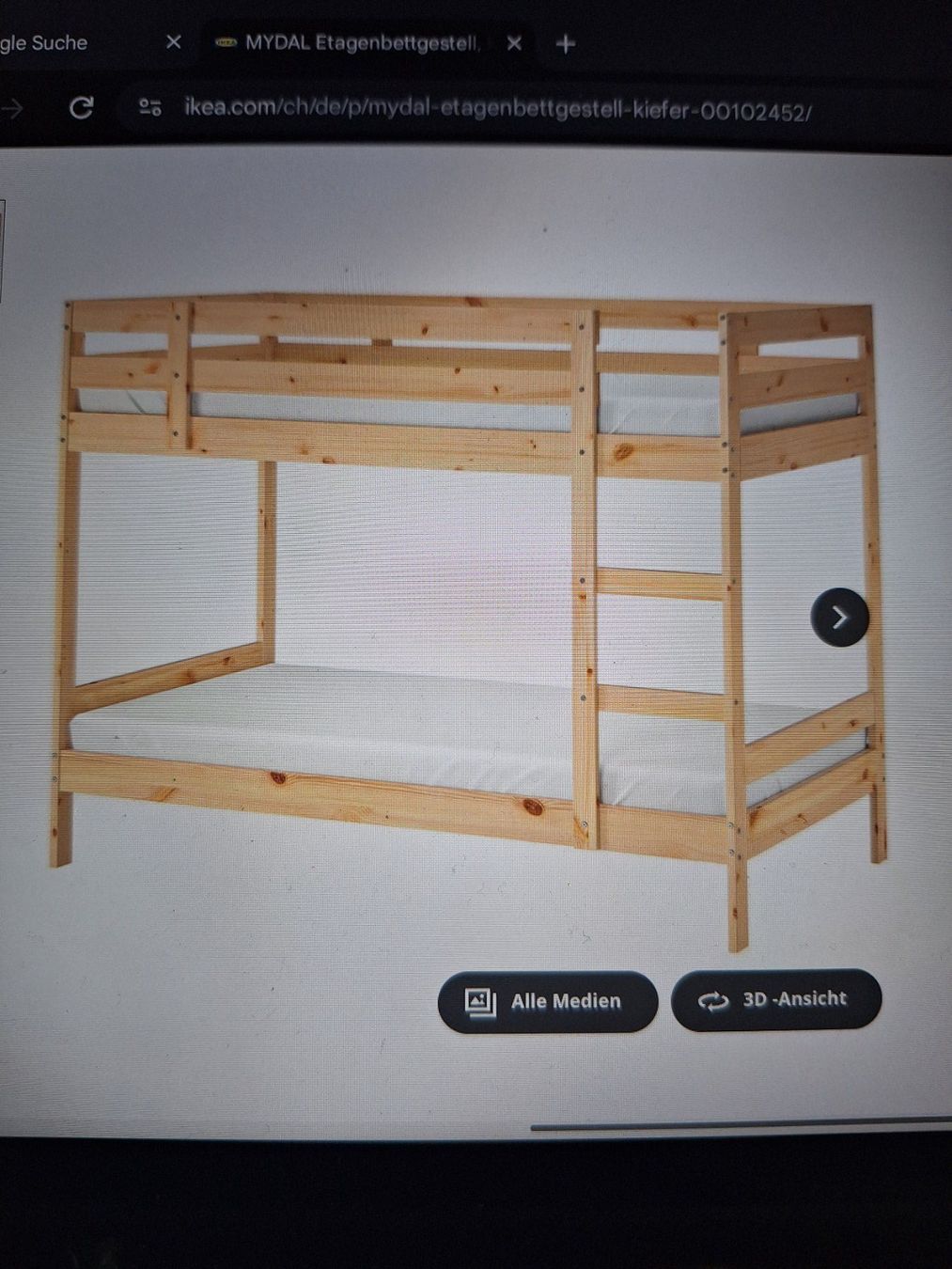 Ikea Lits: Etagenbett – D'occasion à Wettingen par lachi01