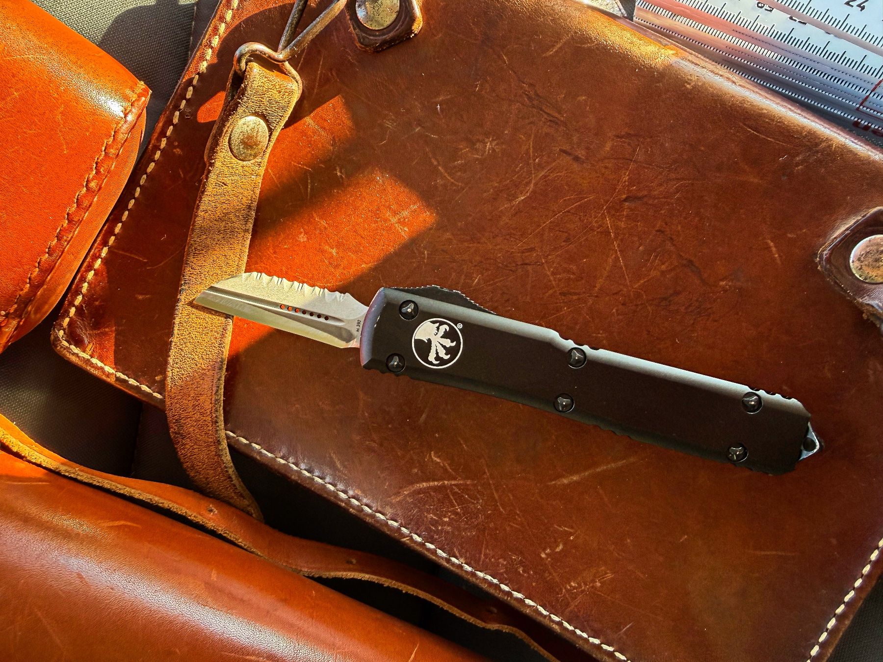 Taschenmesser: MICROTECH CUSTOM – 5 CM M390 – UNIKAT – Gebraucht aus Reinach AG von Rousseau_J 4