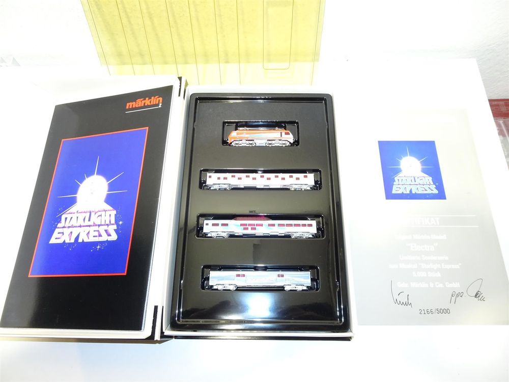 Coffret Märklin Z 8117 Starlight Express - Neuf Jamais Utilisé - Échelle Z - Allemagne
