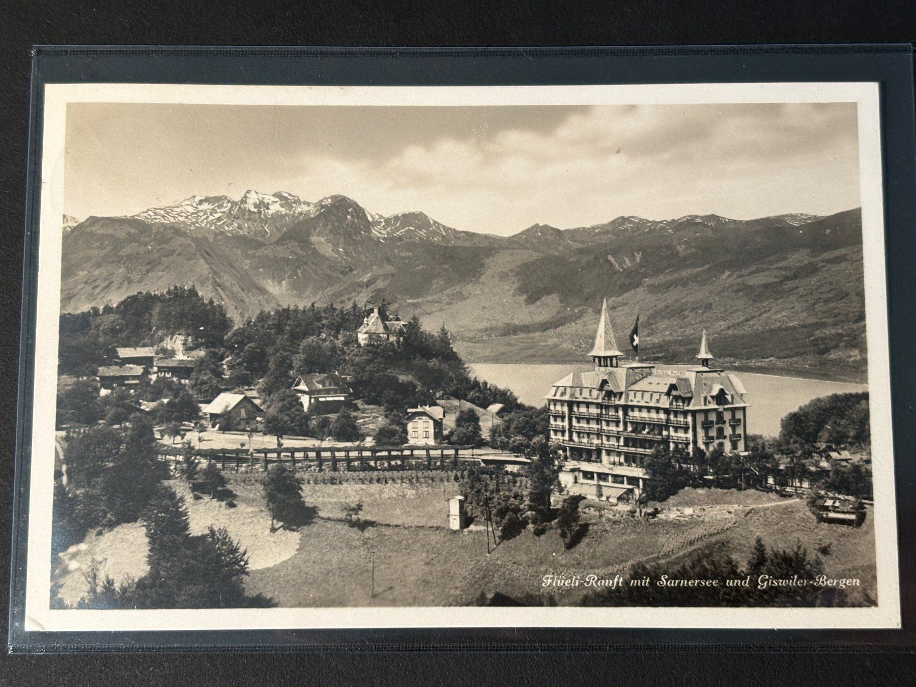 Cartoline postali: AK von Flüeli-Ranft, 1930 versendet nach Basel – Usato da Basel venduto da Chloro