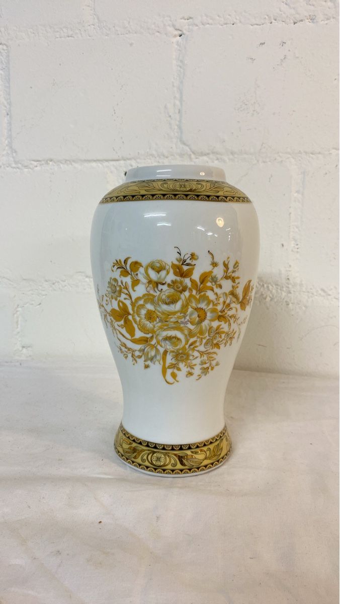 Vasi & Recipienti: Elegante Vase, Golddekor, Vintage – Usato da sursee venduto da trilli-tralli