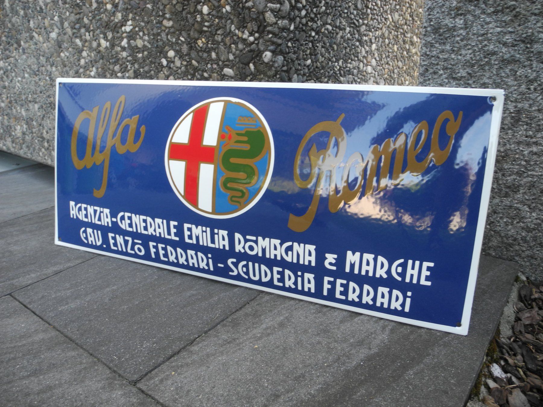 Alfa Romeo Schilder: ALFA ROMEO EMAILSCHILD – Neu (gemäss Beschreibung) aus Reinach AG von Huckleberrysix 4