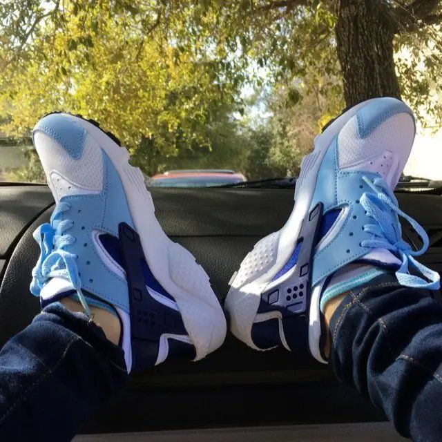 Nike Scarpe da donna: Nike Air Huarache Run GS 'Blue Cap Deep Royal' – Usato da Flums venduto da Inna77 2