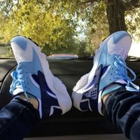 Nike Air Huarache Run GS 'Blue Cap Deep Royal'