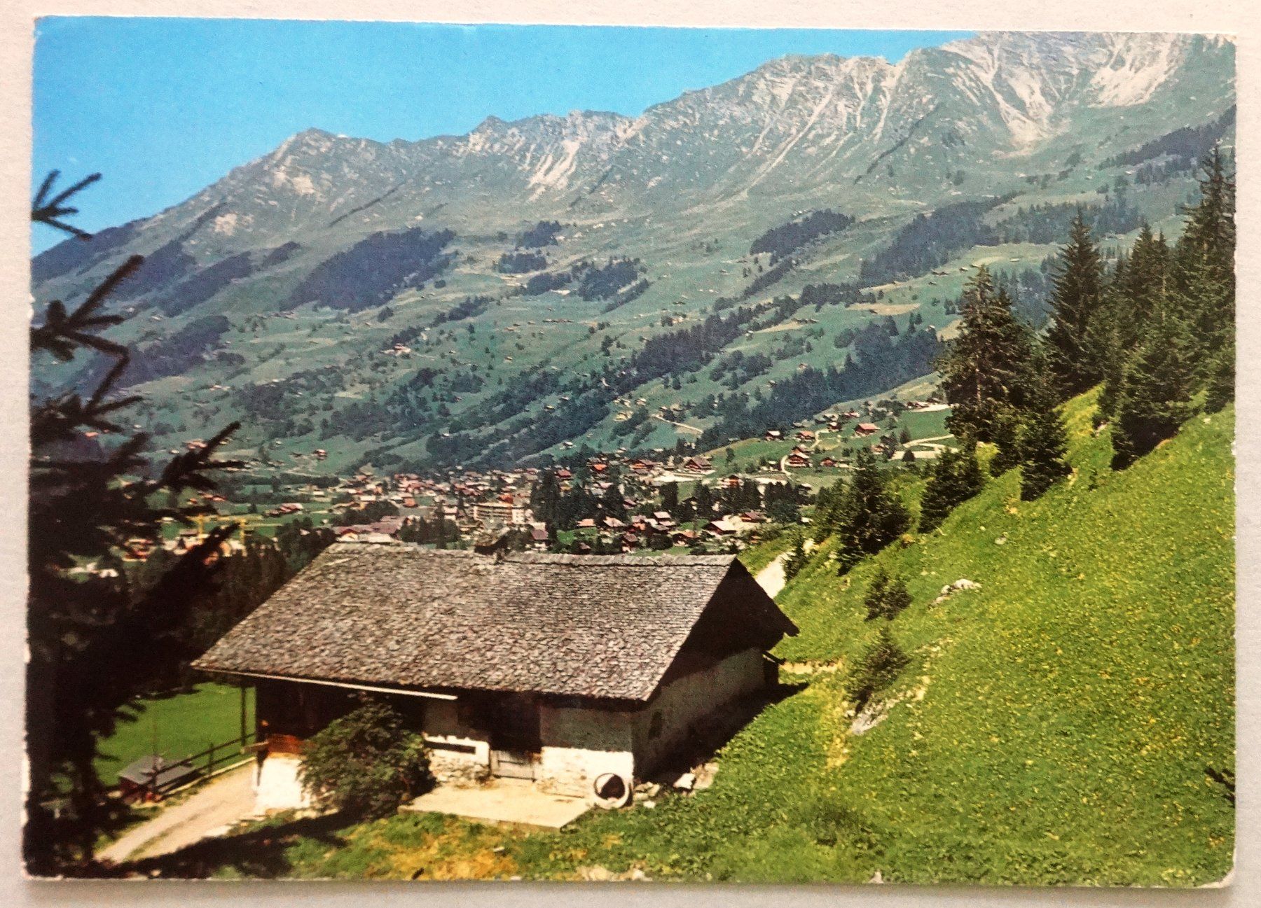 Ansichtskarten: Les Diablerets, alt. 1155 -3000 m – Gebraucht aus Fétigny von Billy2miny