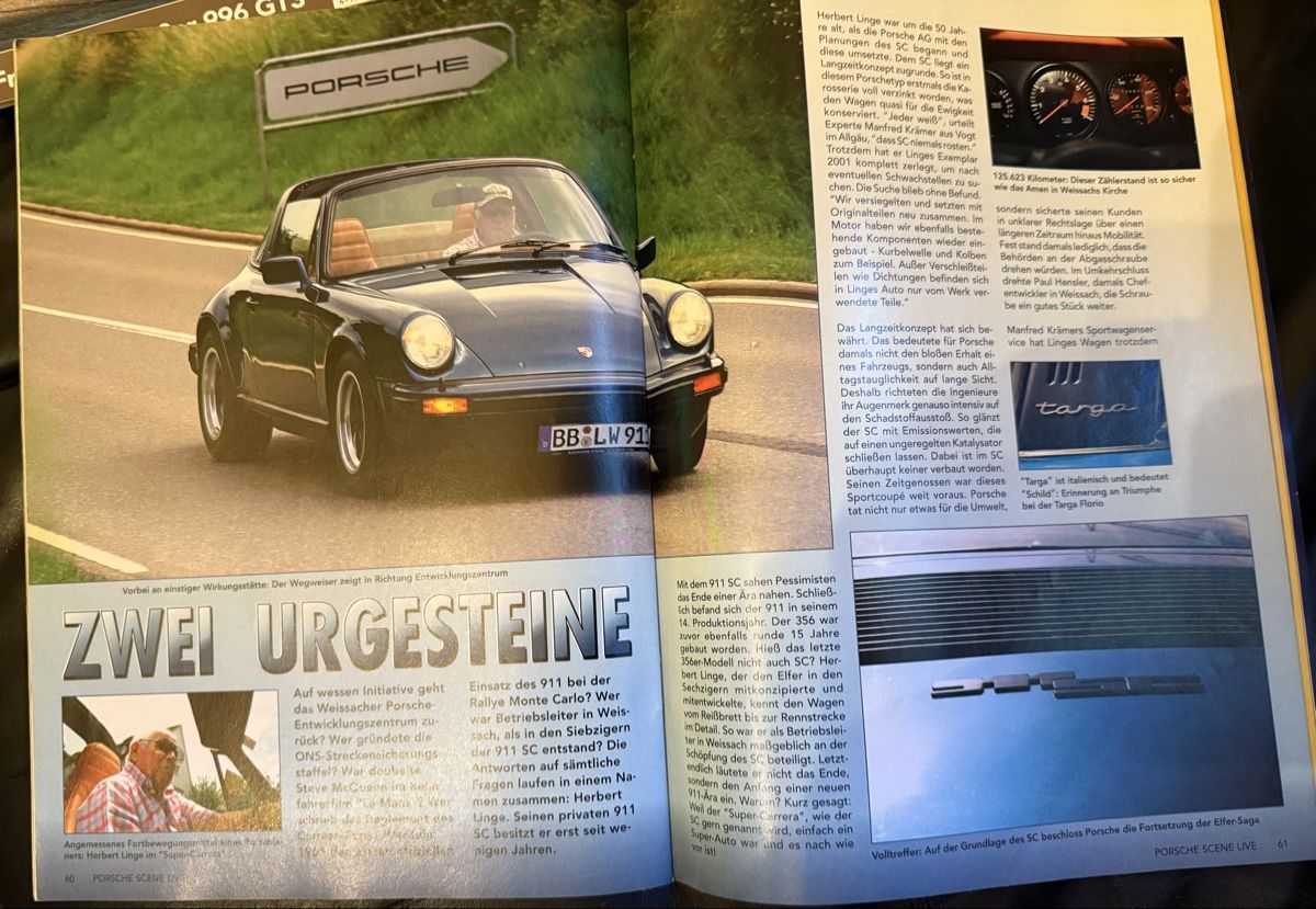 Riviste & Magazine: Porsche Scene Magazin - 06/07 2007 – Usato da hunzenschwil venduto da Oldipark 4