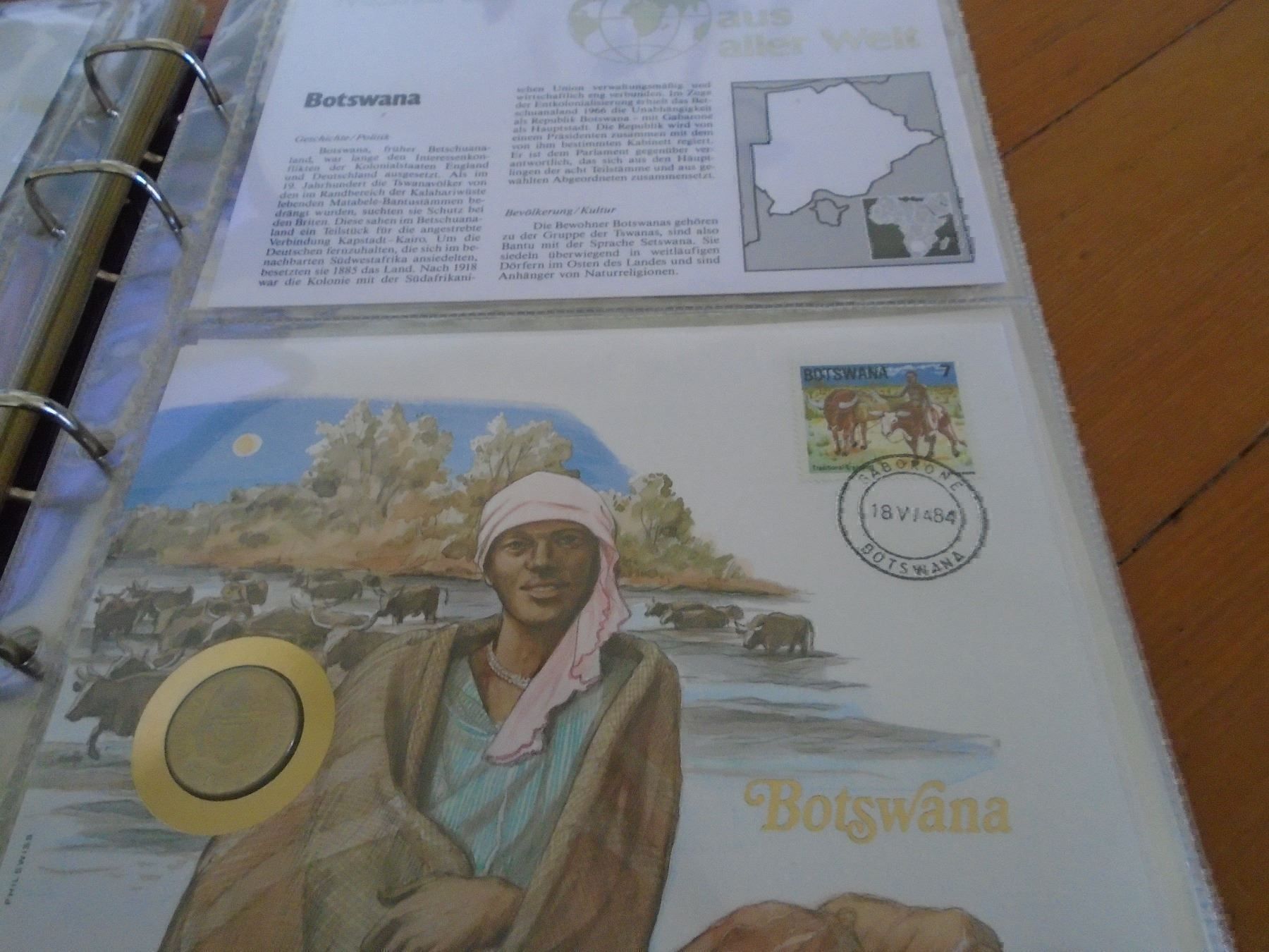 Tutti le monete: Münzbrief Botswana – Usato da Olten venduto da Disc-Verkauf