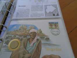 Münzbrief Botswana