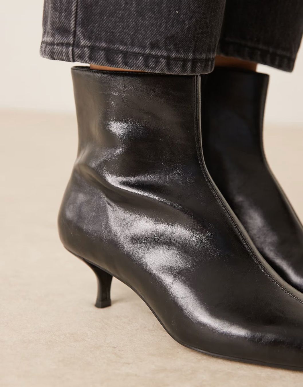Mango Damenschuhe: MANGO Kitten Heel Booties, Gr. 39 – Neu (gemäss Beschreibung) aus Meilen von sabot01 2