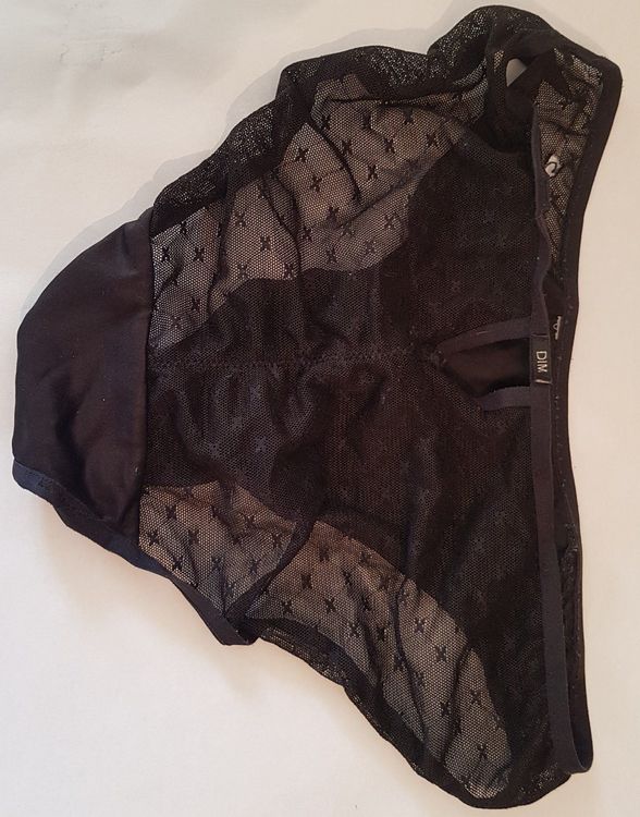 Dim Damen Slip Aus Weicher Mikrofaser – Mit Transparentem Tüll Für Femininen Komfort
