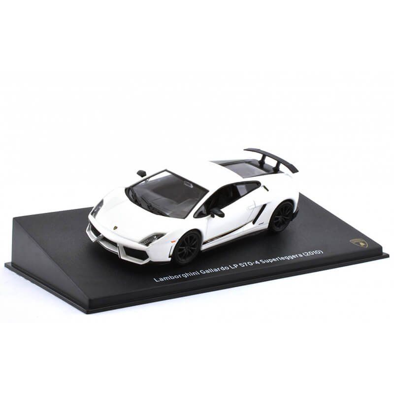 Lamborghini Modellini d'auto: Lamborghini Gallardo LP570-4 Superleggera 2010 weiss / – Nuovo e nell'imballaggio originale da Gerlafingen venduto da espero88 8