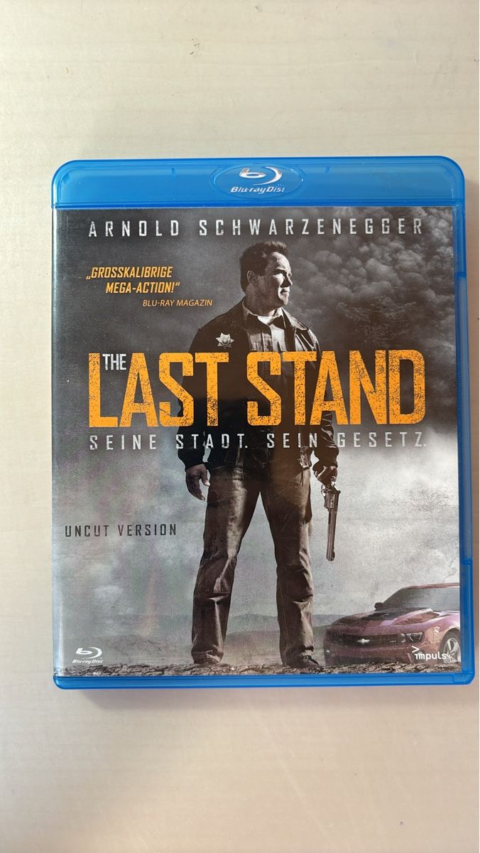 Tutti i DVDs: The Last Stand - Uncut Version Blu-ray mit Schwarzenegger – Usato da Ruswil venduto da Slivio_