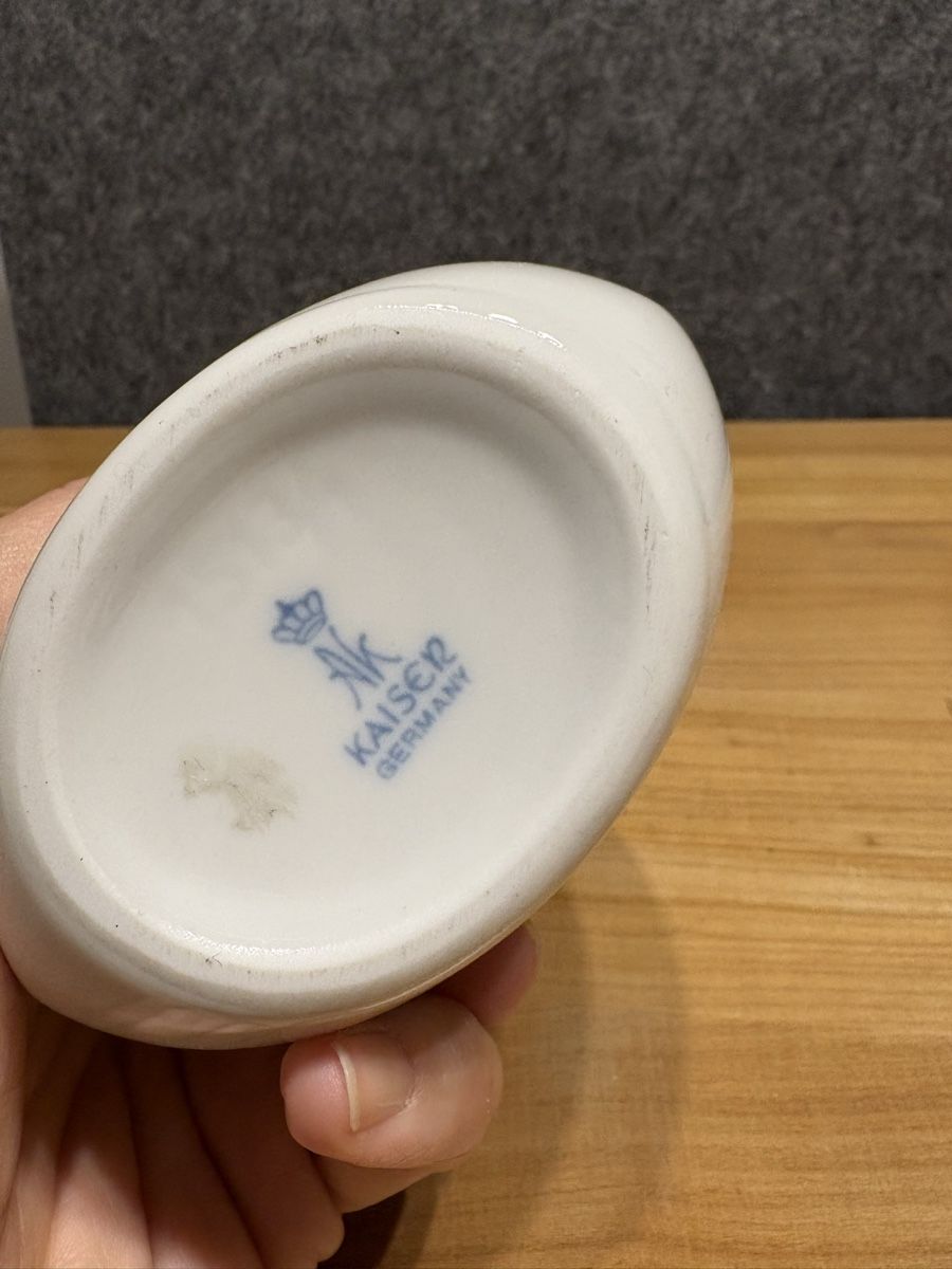 Kaiser Vasi & Recipienti: Blumenvase Keramik weiss von Kaiser – Usato da Rümlang venduto da euqinom16 2
