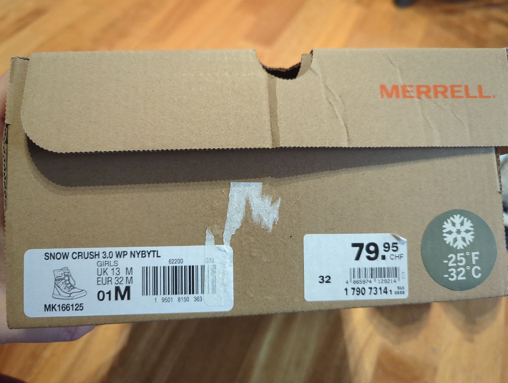 Merrell Scarpe per ragazzi: Merrell Winterstiefel Kinder Gr. 32 – Nuovo (secondo la descrizione) da Eglisau venduto da raf_hn2x 7