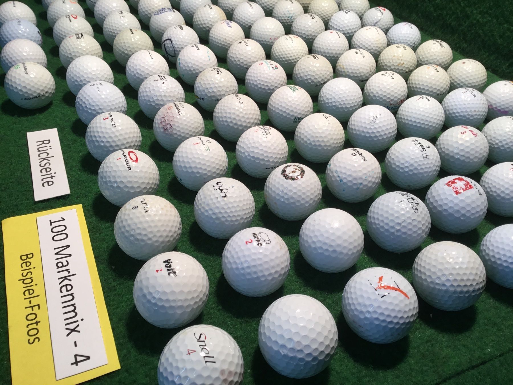 Palloni: 100 Golfbälle Markenmix (mässig) – Usato da Bergdietikon venduto da shimano4 7