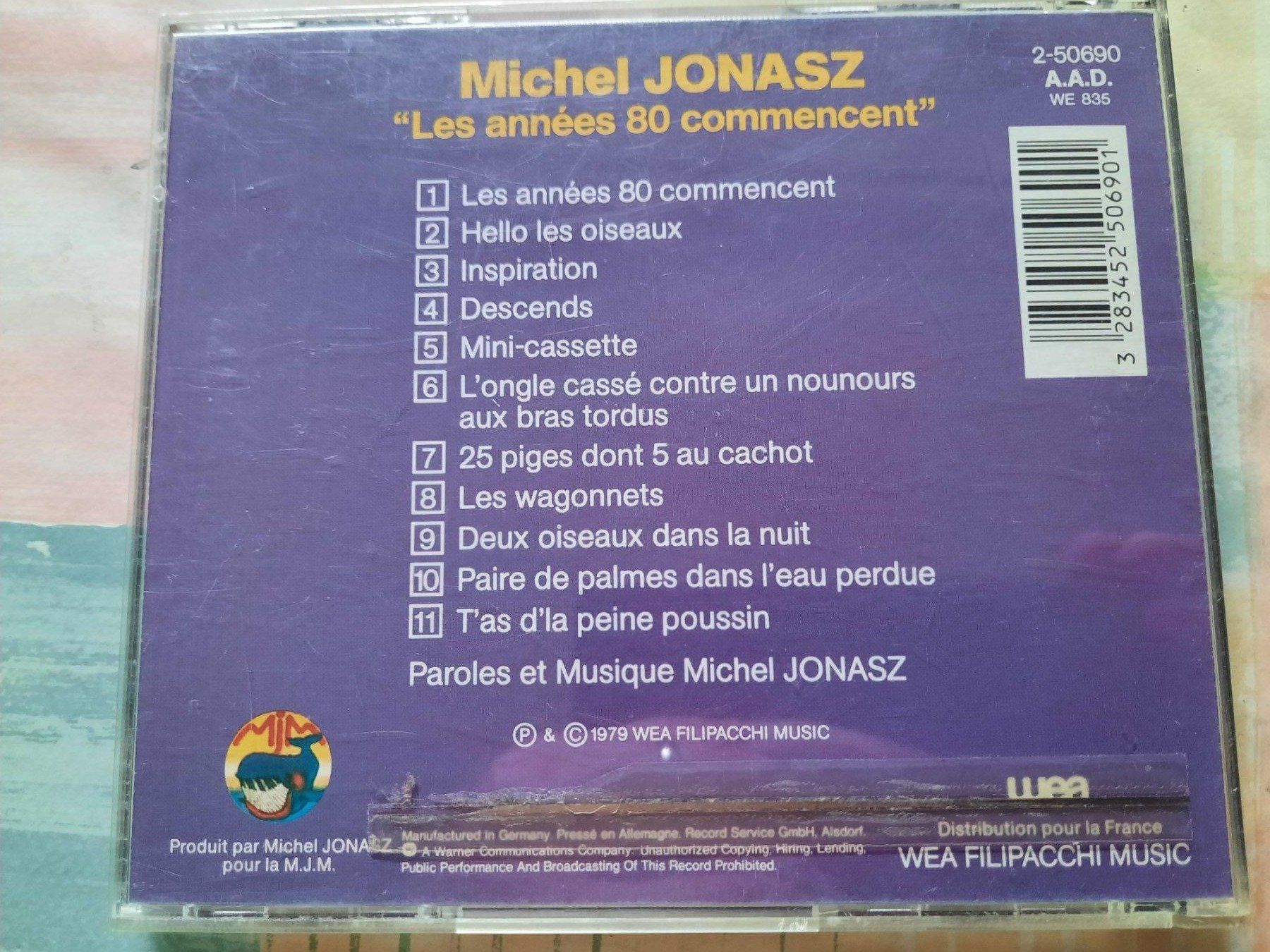 CD: Cd Michel Jonasz - Les années 80 commencent  – Usato da Pully venduto da bro_n52j 2