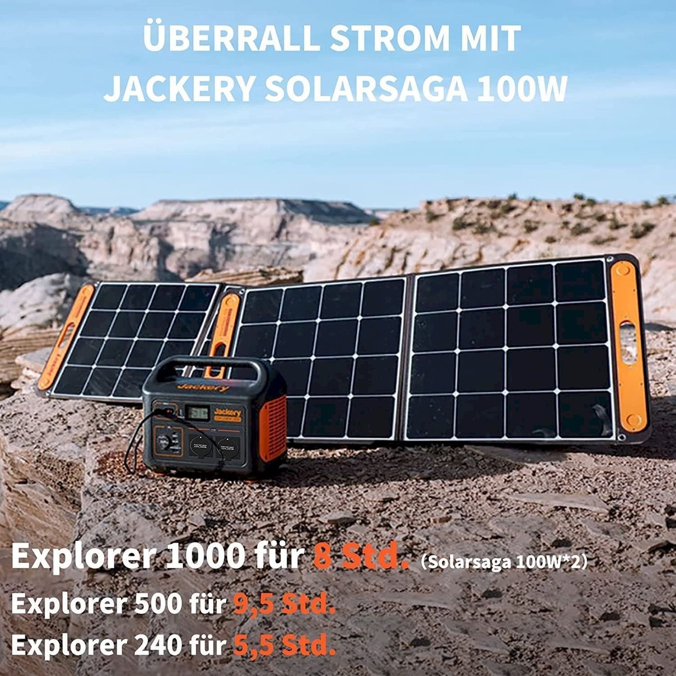 Dispositivi a energia solare: Jackery SolarSaga 100 Solarpanel – Nuovo e nell'imballaggio originale da Bottighofen venduto da zaap 5