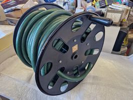 Gartenschlauch auf Haspel / Bobine aus Metall 30 Meter