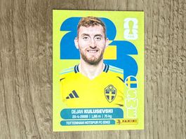 Panini FIFA WM 2026 Sticker Dejan Kulusevski SWE 17