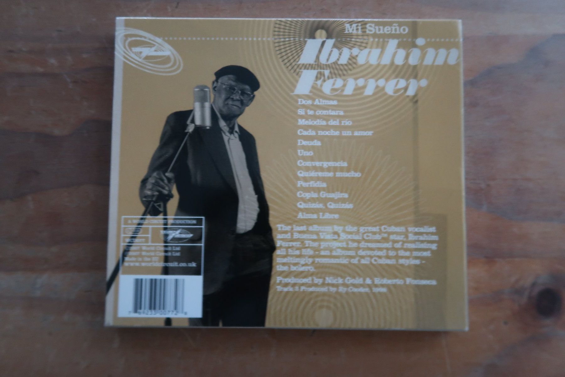 CD: IBRAHIM FERRER - MI SUENO - CD – Usato da Basel venduto da Patiscat 1