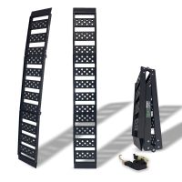 Auffahrrampe schwarz 3x klappbar 199cm Alu Tragkraft 340kg