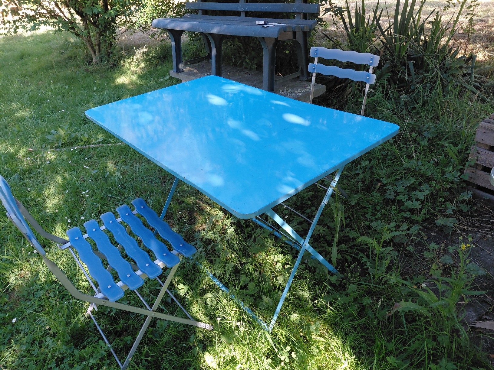 Fermob Set de table et chaises: Gartensett klappbar – D'occasion à zuchwil par parson65 1
