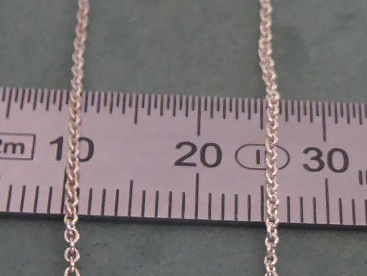 Ketten: Kette 925 Silber mit synthetischen Steinchen – Gebraucht aus Muri AG von silvermouse007 4