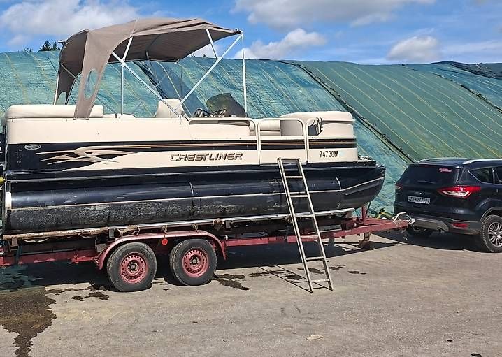 Barche: Pontoonboot Crestliner 2085LSI  – Usato da Eglisau venduto da Obersalzb 2