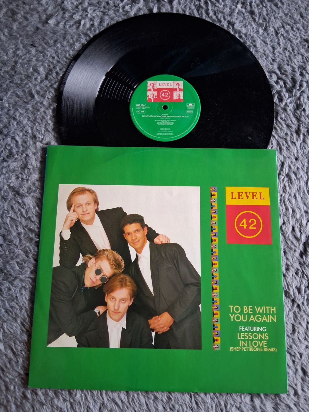 Dischi in vinile: LEVEL 42     TO BE WITH YOU AGAIN    12 MAXI SINGLE – Usato da Wetzikon ZH venduto da Ramones01