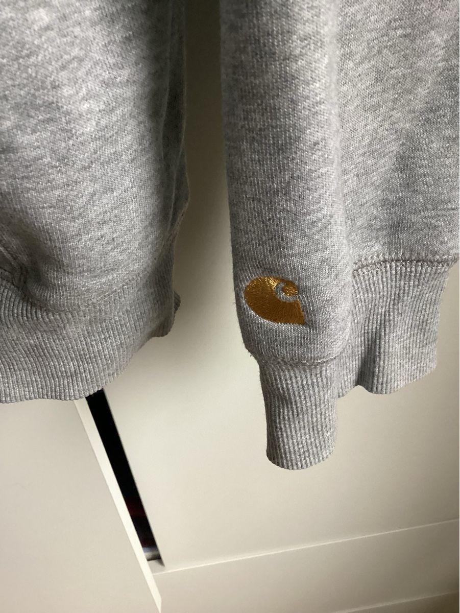 Giacche: Carharrt Hoodie L Workshop in progess grau – Usato da Zürich venduto da Struktur 1