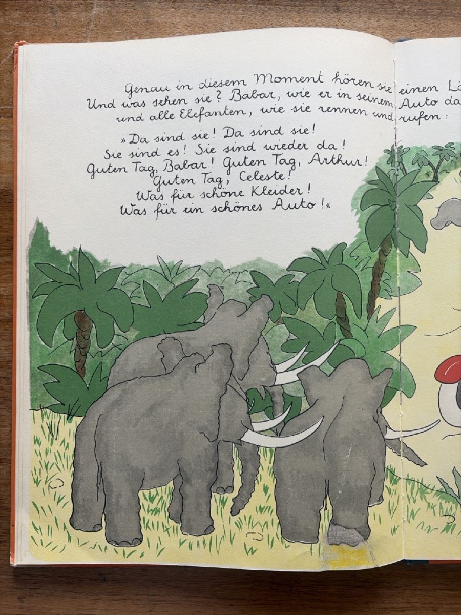 Bücher: BABAR Bilderbuch-Grossformat 27x1.5x37cm – Gebraucht aus rüeterswil von Svda 4