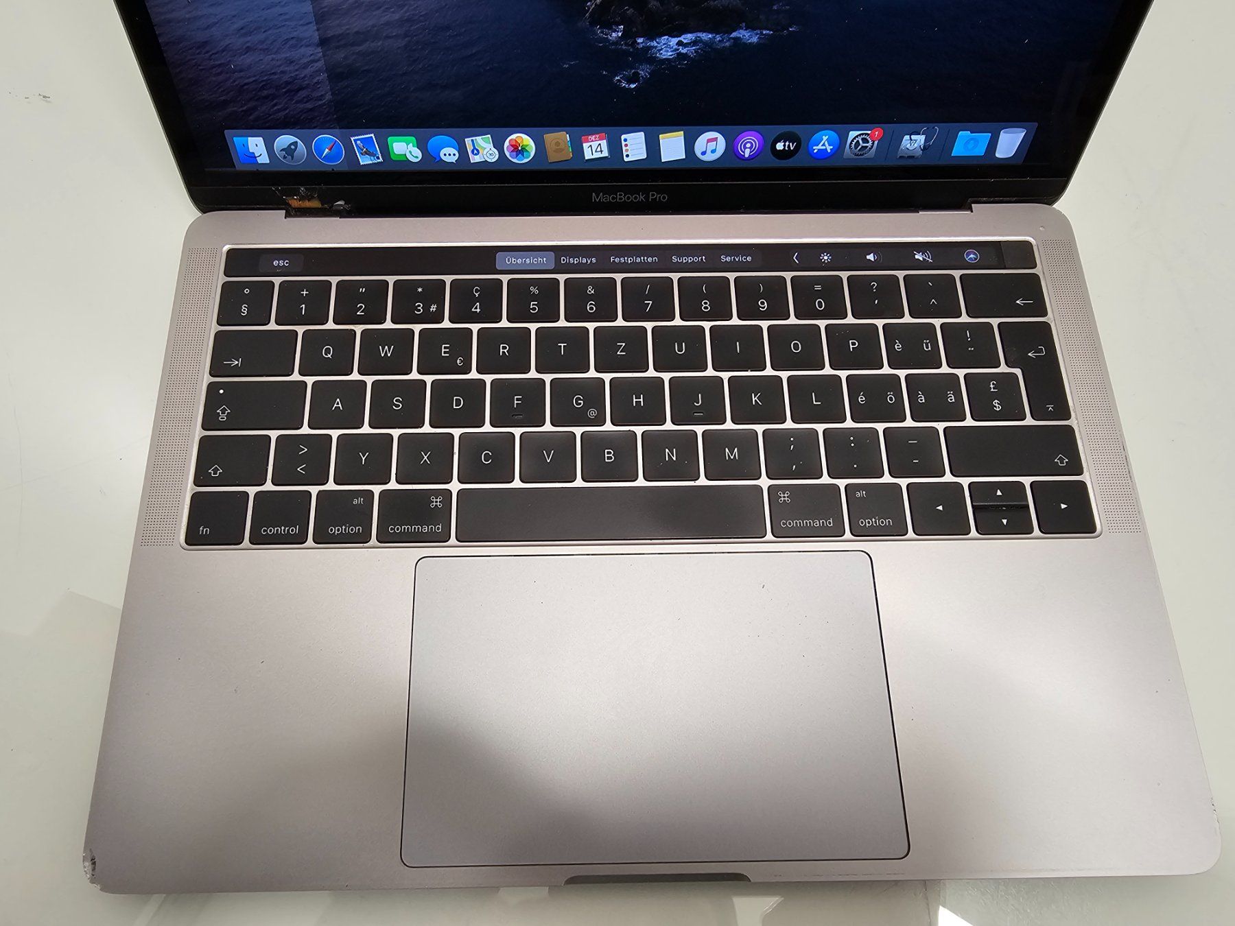 Apple Notebooks: Macbook Pro 2016 mit Defektem Bildschirm – Defekt aus Niederdorf von  1